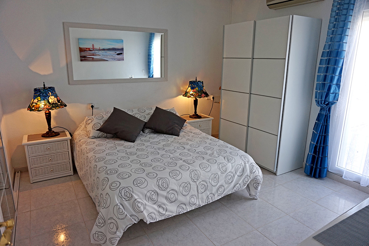 Chambre bleue